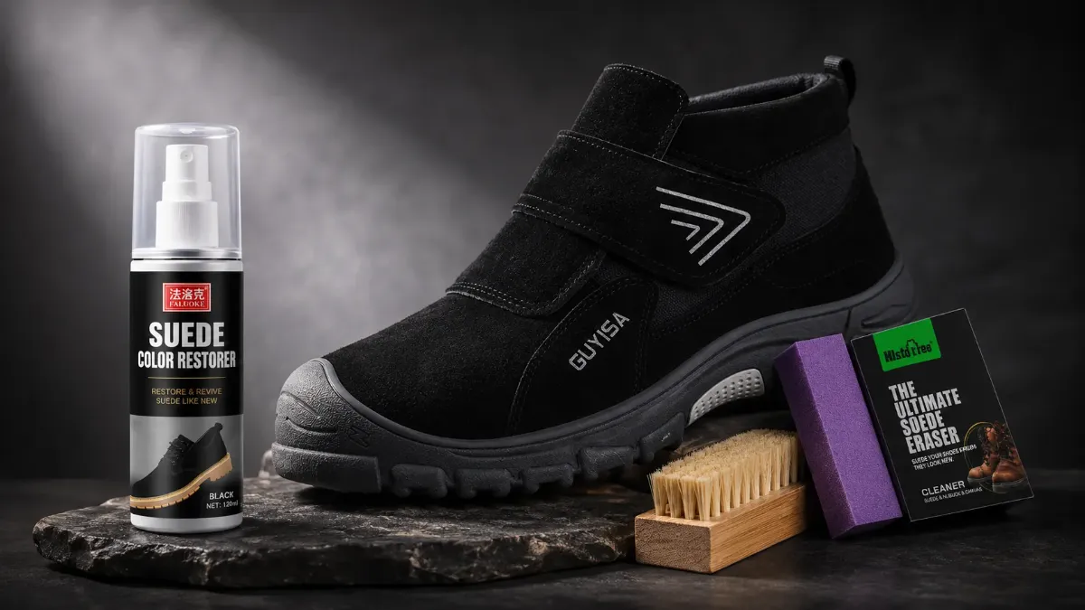 Guyisa safety shoes care guide by material — Armor Sole Zimbabwe