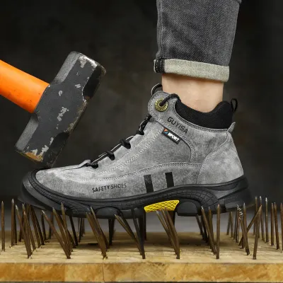 Guyisa High-Top Safety Boot AH0720 — view 2