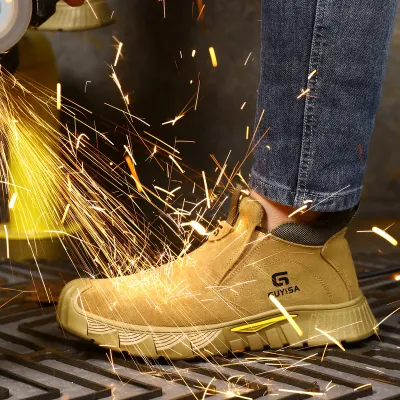 Guyisa Welder Safety Shoe AW5003Y — view 2