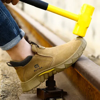 Guyisa Welder Safety Shoe AW5003Y — view 3