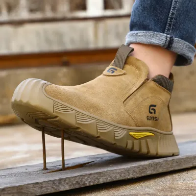 Guyisa Welder Safety Shoe AW5003Y — view 4