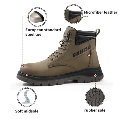 Guyisa High-Top Safety Boot AM360 — view 3
